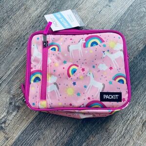 NWT PackIt freezable lunchbox Unicorn